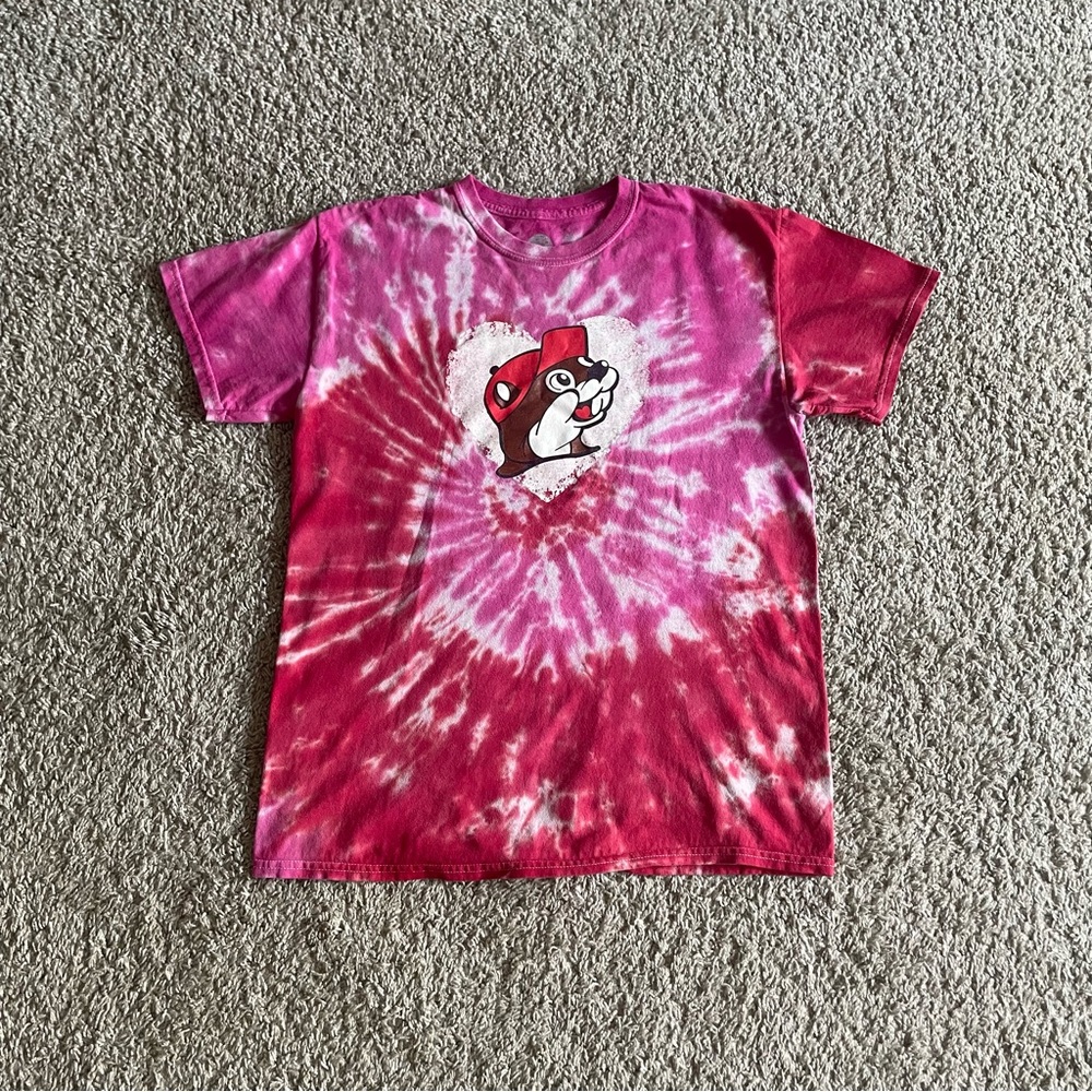 Tie Dye Buccees Valentines Day Shirt